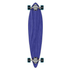 Blue 40 inch Pintail Longboard from Punked - Complete